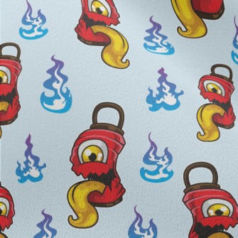 Japanese Lantern Ghost Chiffon