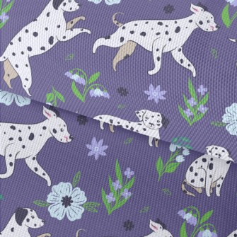 Dalmatian In The Garden Waterproof Oxford