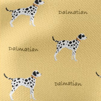 Pixel Dalmatian Waterproof Canvas