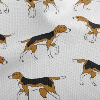 Two-tone Beagle Athletic Mesh Flat Back