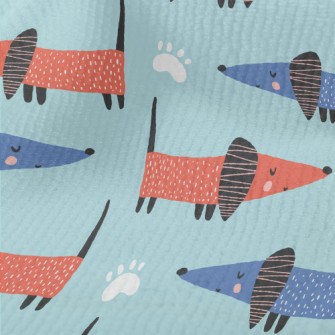 Artistic Pattern Puppy Terry