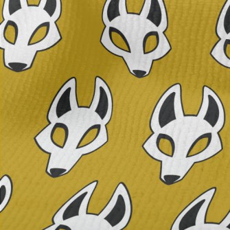 Japanese Wolf Mask Terry