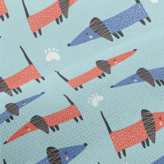 Artistic Pattern Puppy Performance Linen