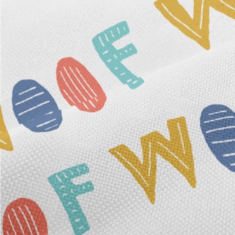 Color Dog Barking Performance Linen