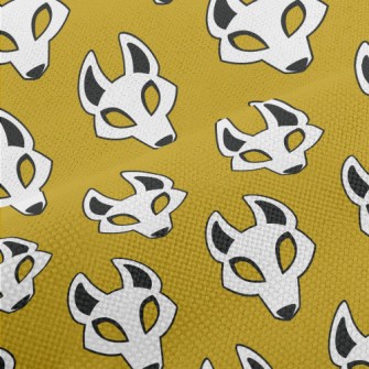 Japanese Wolf Mask Performance Linen