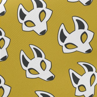 Japanese Wolf Mask Twill