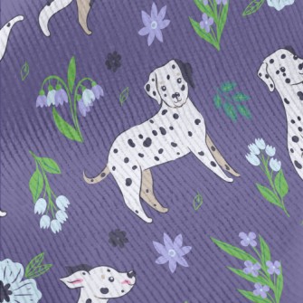 Dalmatian In The Garden Standard Corduroy