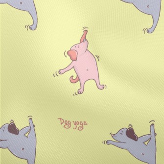Dog Doing Yoga Dobby