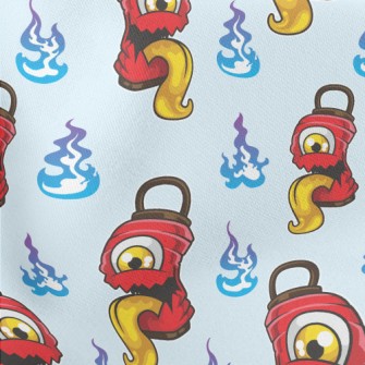 Japanese Lantern Ghost Stretch Ponte