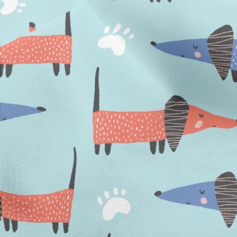 Artistic Pattern Puppy Micro Fleece