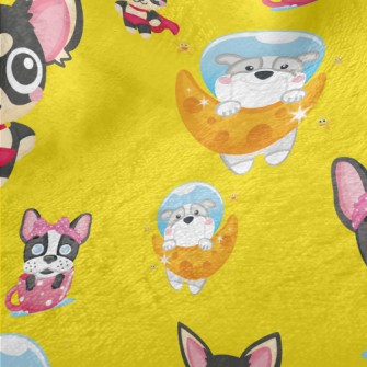 Space Puppy And Hero Puppy Minky