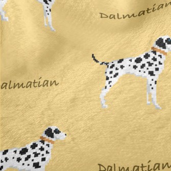 Pixel Dalmatian Minky
