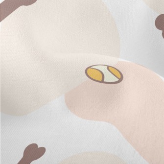 Dog Bones And Toy Balls Lightweight Performance Linen
