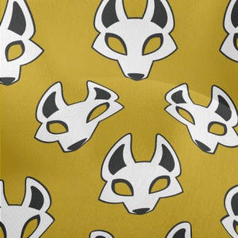 Japanese Wolf Mask Lightweight Performance Linen