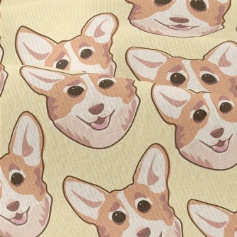 Cartoon Doodle Corgi Modern Jersey