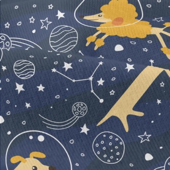 Astronaut Puppy Goes To Space Modern Jersey