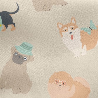 Summer Pet Puppy Jersey Backed Fleece