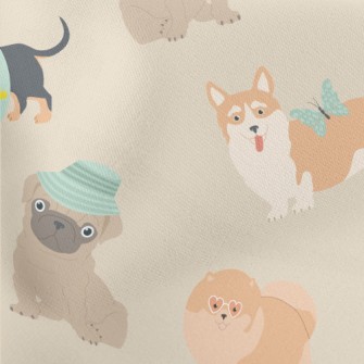 Summer Pet Puppy Lightweight Cotton Poplin