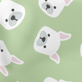 White French Bulldog Lightweight Cotton Poplin