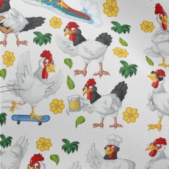 Hawaiian Vacation Cock Chiffon