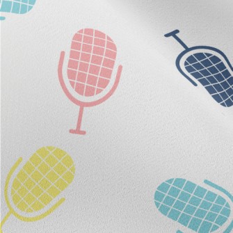 Cute Colorful Microphone Chiffon