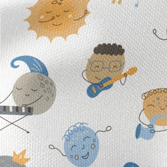 Solar System Orchestra Waterproof Canvas