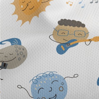 Solar System Orchestra Athletic Mesh Flat Back