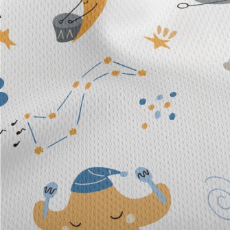 Starry Sky Music Festival Athletic Mesh Flat Back