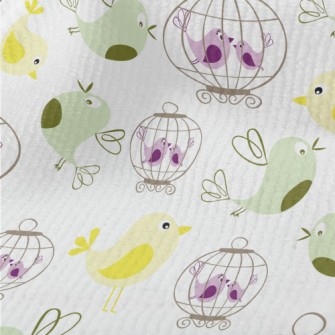 Bird And Birdcage Terry
