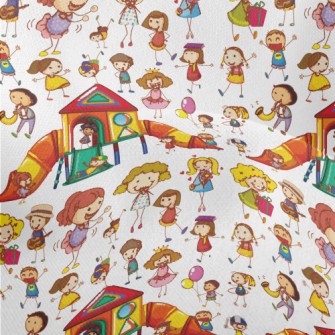 Have Fun With Children Lightweight Performance Linen
