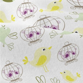 Bird And Birdcage Modern Jersey