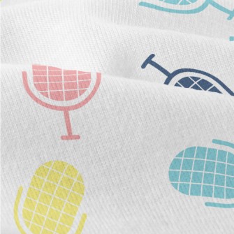 Cute Colorful Microphone Modern Jersey