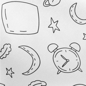 Hand-painted Sleeping Supplies Pongee