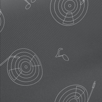 Vinyl Player Midweight Cotton Poplin