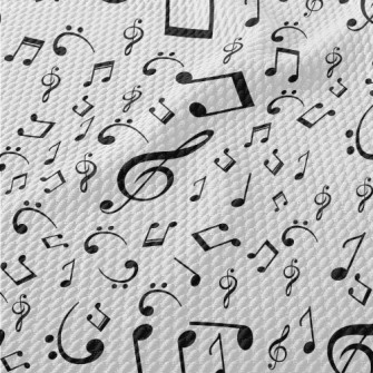 Pure Black Note Birdseye Piqué
