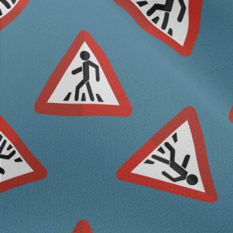 Please Use The Zebra Crossing Chiffon