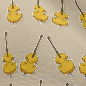 Cartoon Cello Chiffon