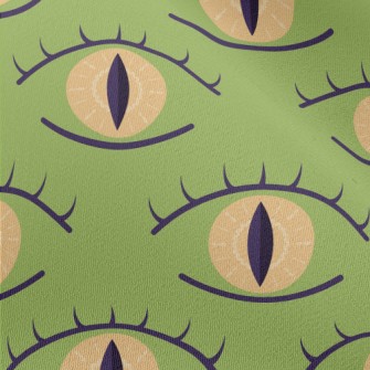 Mysterious Monster Eyes Chiffon