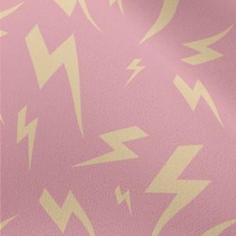 Yellow Lightning Symbol Chiffon