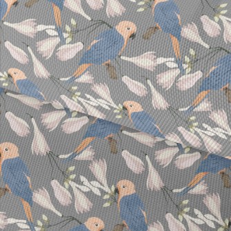 Parrot And Magnolia Waterproof Oxford