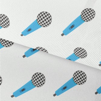 Colorful Retro Microphone Waterproof Oxford