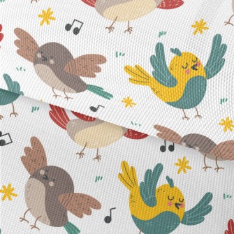 Colorful Singing Bird Waterproof Oxford