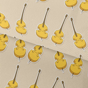 Cartoon Cello Waterproof Oxford