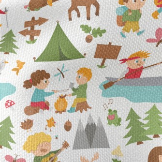 Children&#39;s Summer Camp Waterproof Canvas