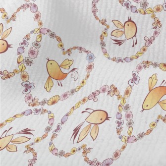 Heart Shaped Wreath With Flyin Terry