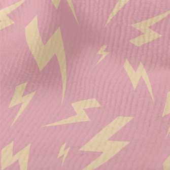 Yellow Lightning Symbol Terry