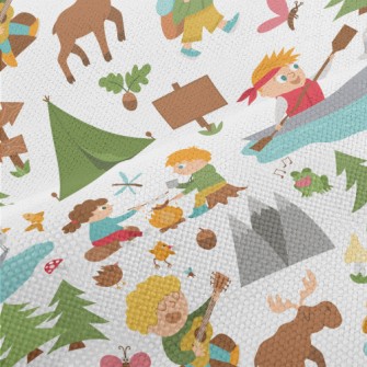 Children&#39;s Summer Camp Performance Linen