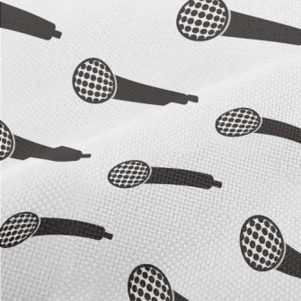 Simple Microphone Pattern Performance Linen