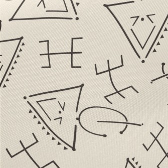Berber Traditional Tattoo Twill