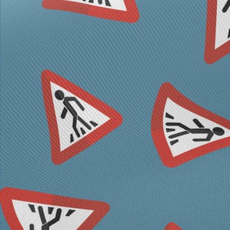 Please Use The Zebra Crossing Twill